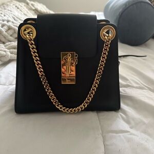 Chloé Annie Black Leather Bag